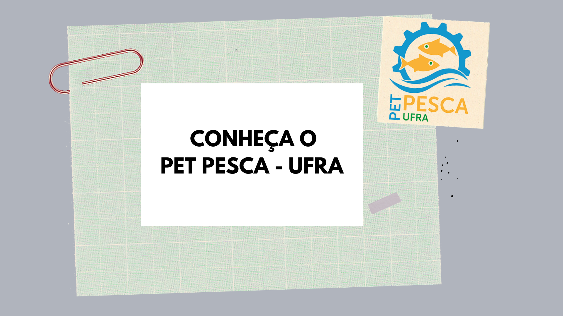 PET Pesca - UFRA